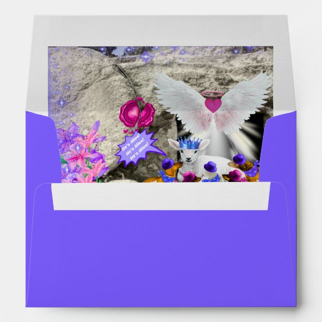 Behold The Lamb Purple Envelopes (Back (Bottom))