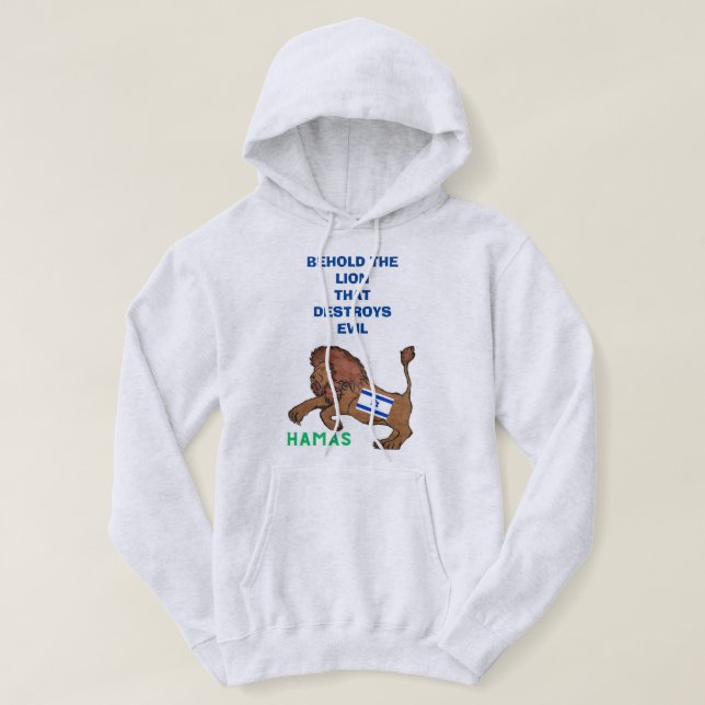 BEHOLD THE LION HOODIE (Design Front)