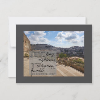 Behold your King Flat Notecard