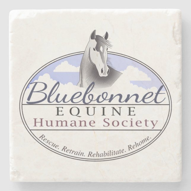 BEHS Logo Stone Coaster (Front)