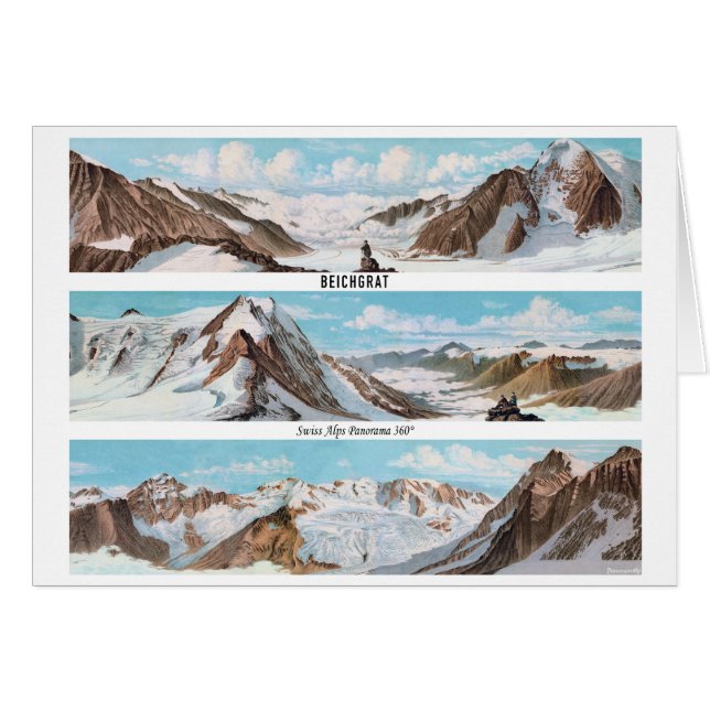 BEICHGRAT Swiss Alps Panorama 360° (Front Horizontal)
