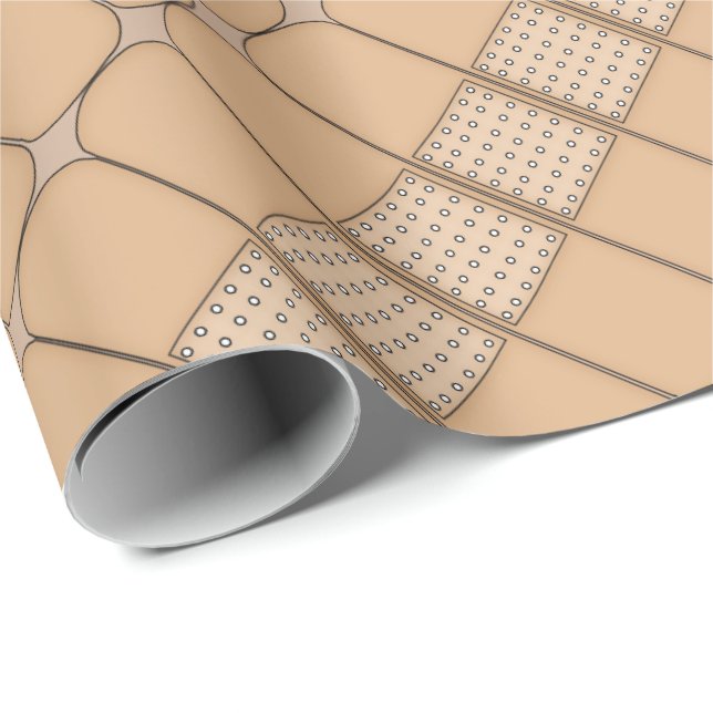 Beige Adhesive Bandage-Nurses Wrapping Paper (Roll Corner)