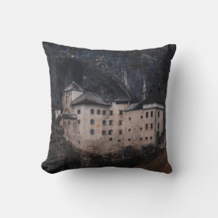 BEIGE AND BLACK CONCRETE HOUSE CUSHION