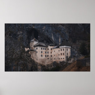 BEIGE AND BLACK CONCRETE HOUSE POSTER