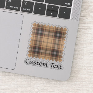 Beige and Brown Tartan