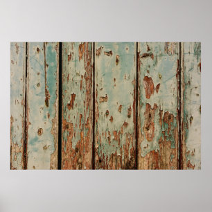 Beige and brown wooden board poster