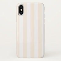 Beige and white candy stripes