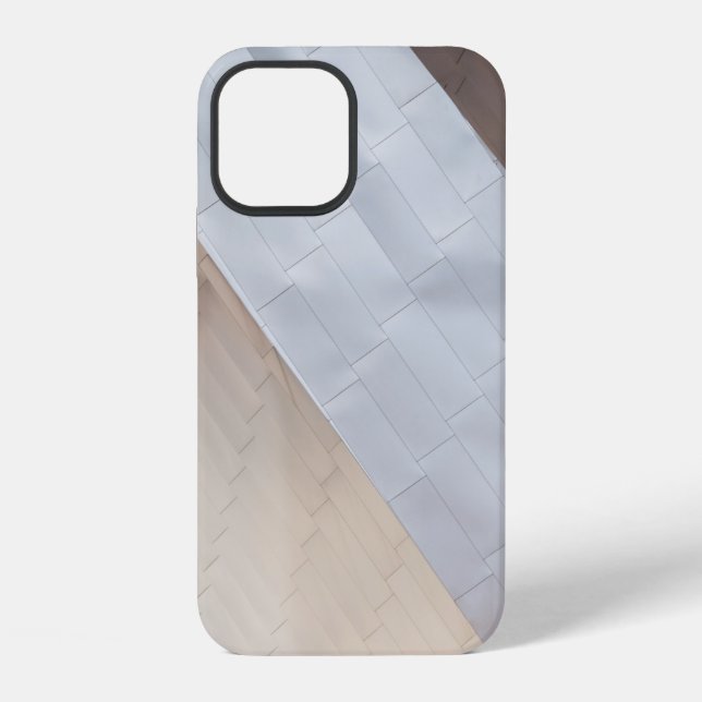 Beige and white surface iPhone case (Back)
