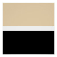 Beige Black Abstract Stripe