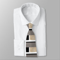Beige Black and White Modern