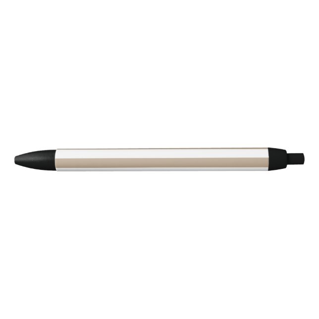 Beige  black ink pen (Front)