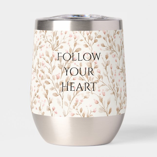 Beige Blush Pink Floral (Front)