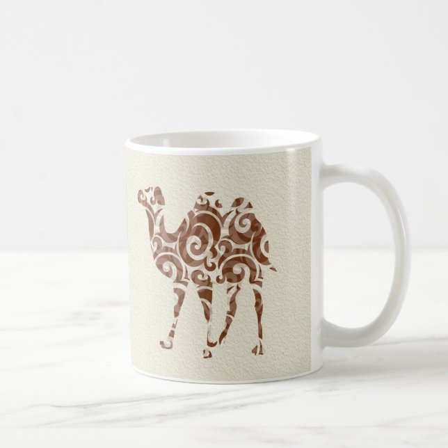 Beige camel coffee mug (Right)