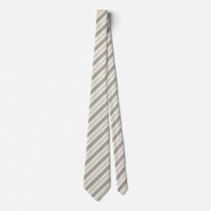 Beige candy stripes tie