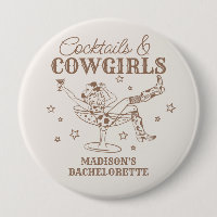 Beige Cocktails and Cowgirls Bachelorette Favours