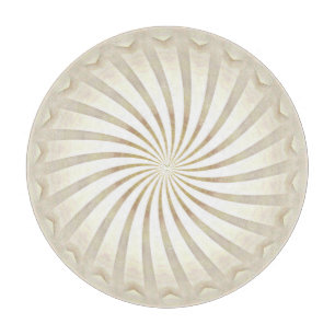 Beige Cream Swirl Cutting Board