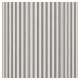 Beige & Dim Grey Coloured Lined Pattern Fabric