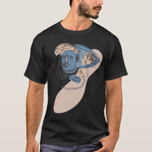Beige fish man T-Shirt