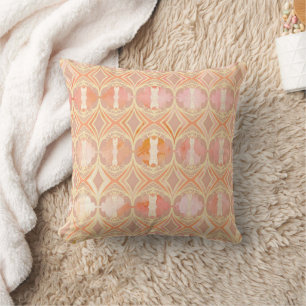 beige, , home decor, abstract, pattern  throw pill cushion
