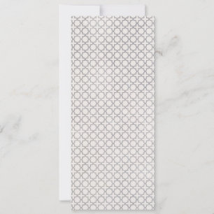 Beige Islamic geometric pattern Advice Card
