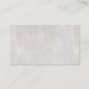 Beige Islamic geometric pattern Business Card