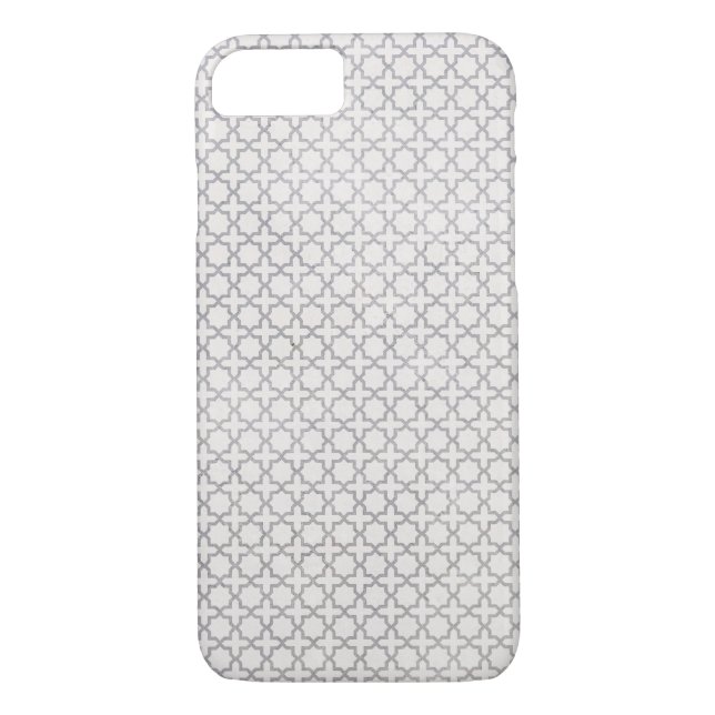 Beige Islamic geometric pattern Case-Mate iPhone Case (Back)
