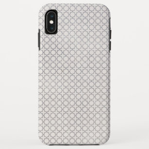 Beige Islamic geometric pattern iPhone XS Max Case