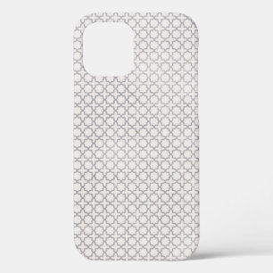 Beige Islamic geometric pattern iPhone 12 Pro Case