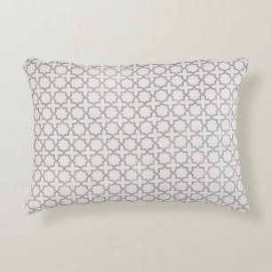 Beige Islamic geometric pattern Decorative Cushion