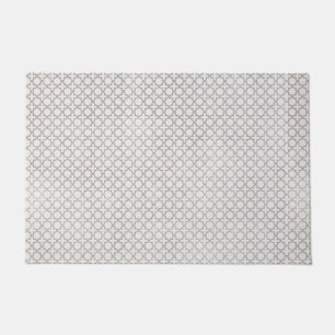 Beige Islamic geometric pattern Doormat