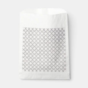 Beige Islamic geometric pattern Favour Bags
