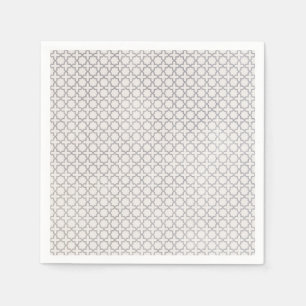 Beige Islamic geometric pattern Napkin