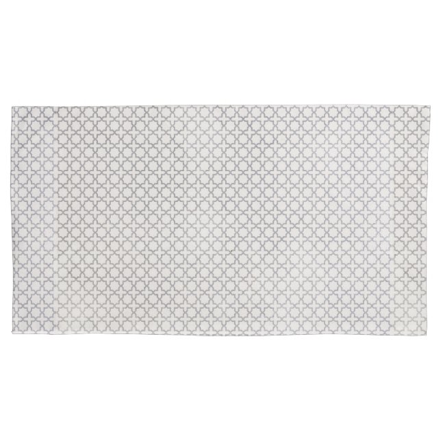 Beige Islamic geometric pattern Pillowcase (Front-Left)