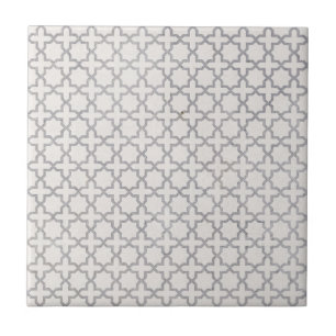 Beige Islamic geometric pattern Tile
