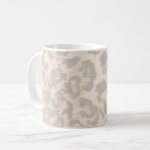 Beige leopard print. coffee mug