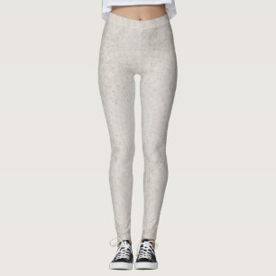 Beige Light Doily Women's Leggings