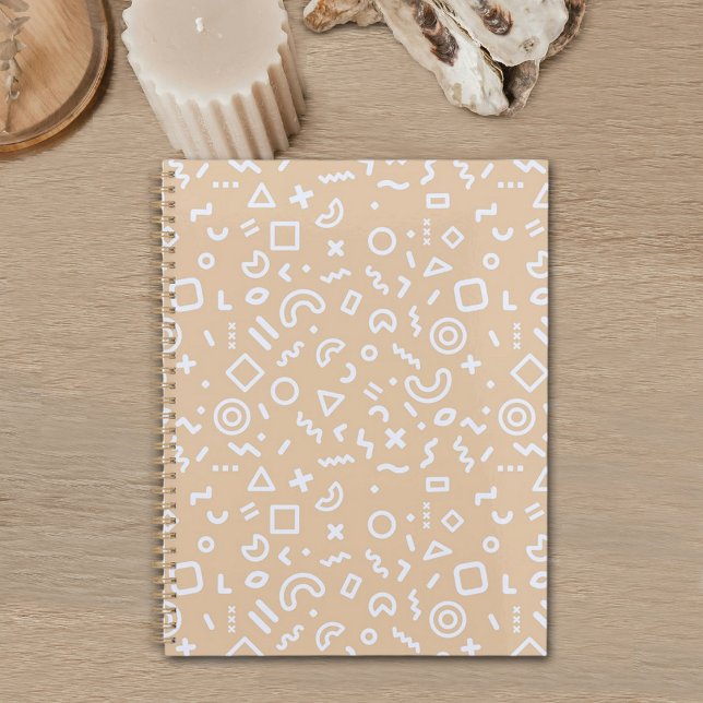 Beige Memphis Pattern Planner (Creator Uploaded)