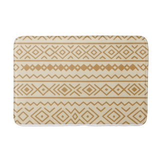 Beige Modern Boho Bath Mat