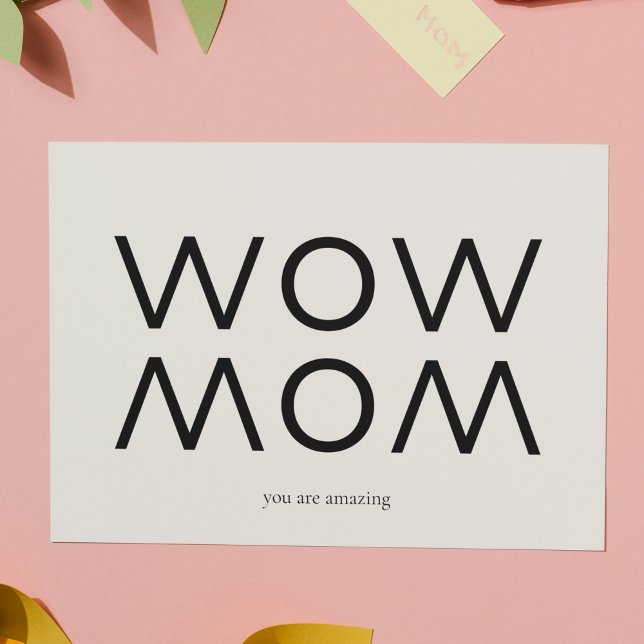 Beige Mother's Day Postcard (Creator Uploaded)
