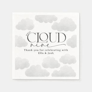 Beige natural cloud nine shower modern stylish napkin