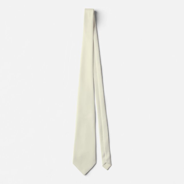 Beige (Off White) F5F5DC - Option to Add Name Tie (Front)