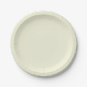Beige Paper Plates