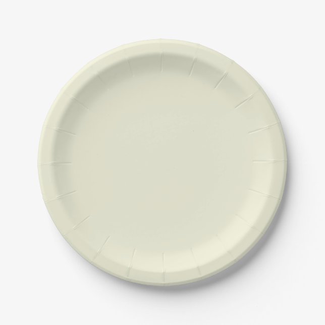 Beige Paper Plates (Front)