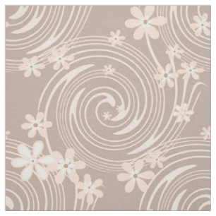 Beige pattern fabric