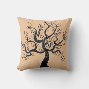 Beige Pillow Tree of Life or Choose Colour