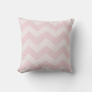 Beige Pink Striped Elegant Pastel Colours Template Cushion