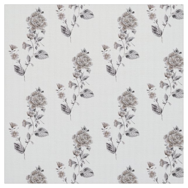 Beige rose fabric (Swatch)