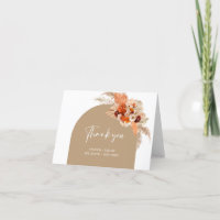 Beige roses orange terracotta flowers rustic arch