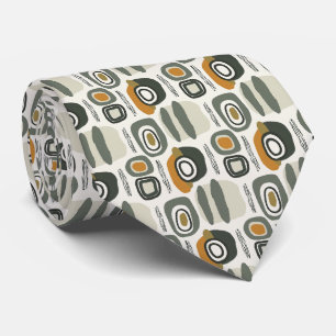 Beige & Sage Green Simple Boho Tie