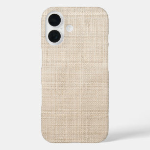 Beige shell aesthetic iPhone 16 case